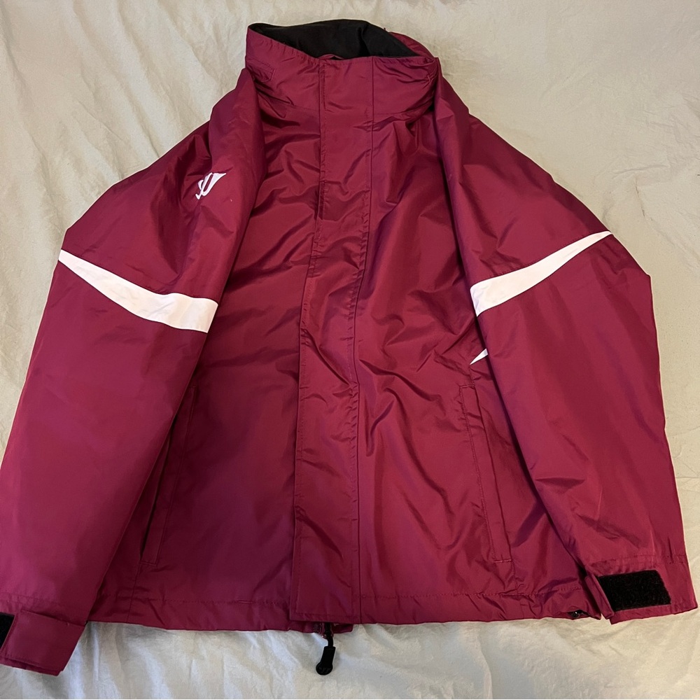 WARRIOR Maroon Windbreaker Jacket